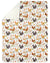 Chicken Farm Large Blanket